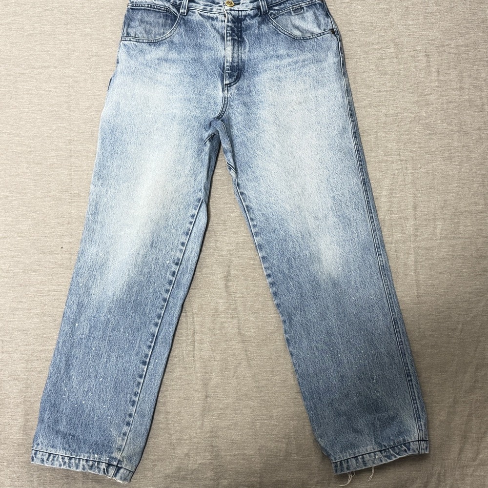 Columbia Jeans Men 30x30 Carpenter Straight Relaxed Fit Stonewash Denim Pants